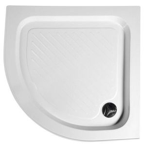 AQUALINE - Sprchová samonosná vanička akrylátová, štvrťkruh 90x90x15cm BTTR90 vyobraziť