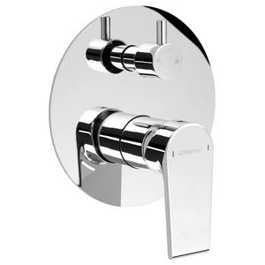 SAPHO - KAI podomietková sprchová batéria, 2 výstupy, otočný prepínač, chróm KA43 vyobraziť