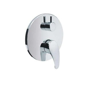 Mereo Sprchová podomietková batéria s trojcestným prepínačom, Sonáta, Mbox, gulatý kryt, chróm CB60157A vyobraziť