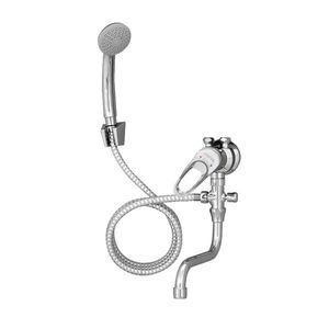 Mereo Batéria kombinovaná páková so sprchou pre nízkotl. ohrievače, ramienko 15cm, sprcha, hadica 2m CBE301028M vyobraziť