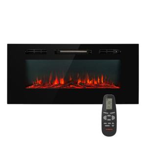 Klarstein Galeras, elektrický nástenný a vstavaný krb, 1800 W, LED, 3 farby, časovač vyobraziť