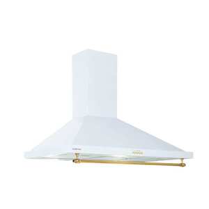 Klarstein Montblanc 90, digestor, 90 cm, nástenný, 610m³/h, LED, lišta, biely vyobraziť