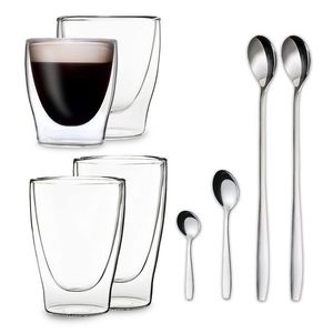 Feelino DUOS, dvojstenný pohár, 80, 200, 310, 400 ml, vrátane lyžičky vyobraziť