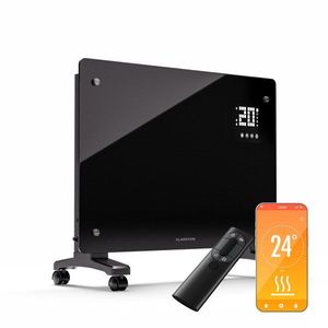 Klarstein Bornholm Smart 1500, konvekčné vykurovacie teleso, 1500W, WiFi, LED, IP24 vyobraziť