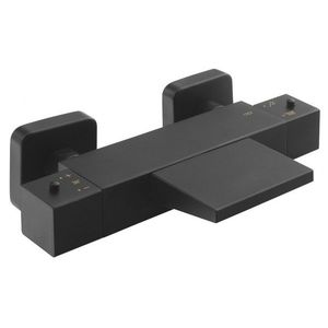 SAPHO - DIMY nástenná vaňová termostatická batéria, kaskáda, čierný DM292BL vyobraziť