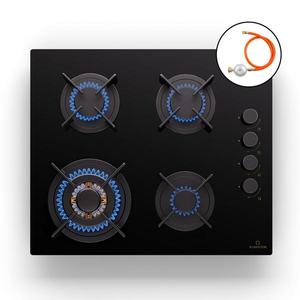 Klarstein Goldflame 4, plynová varná doska, 4 horáky vyobraziť