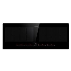 Klarstein Masterzone 90 Slim Flex, indukčná varná doska, max. 7200 W, vstavaná, 4 zóny, 2 Flex zóny, technológia ThermoBoost, Smart Flex vyobraziť