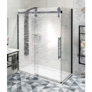 GELCO - VOLCANO BLACK bočná stena 800 číre sklo GV3480 vyobraziť