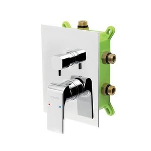 NOVASERVIS - Podomietková batéria s boxom 3 vývody, SHARP BOX37051RX, 0 vyobraziť