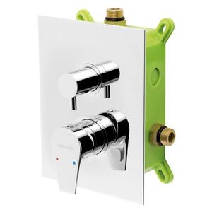 NOVASERVIS - Podomietková batéria s boxom 2 vývody, VISION X BOX42051R, 0 vyobraziť