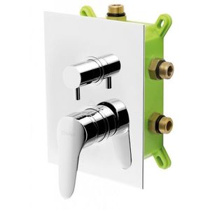 NOVASERVIS - Podomietková batéria s boxom 3 vývody, IRIS New BOX94451RX, 0 vyobraziť