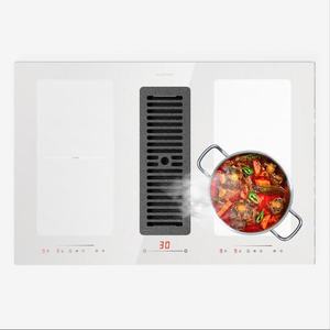 Klarstein Full House 77 Down Air System, indukčná varná doskA digestor, 477 m³/h, EEC A vyobraziť