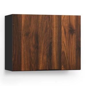 Blumfeldt WoodVista vysoká skrinka, Soft-Close, hliníkové rukoväte, udržateľné materiály vyobraziť