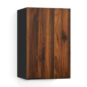 Blumfeldt WoodVista vysoká skrinka, Soft-Close, hliníkové rukoväte, udržateľné materiály vyobraziť