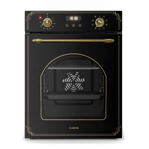 Klarstein Victoria vstavaná rúra 45 cm 49 l čierna vyobraziť