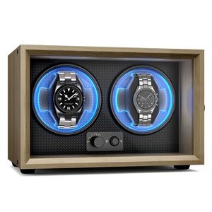 Klarstein Brienz 2 naťahovač hodiniek, 4 režimy, tichý, drevený vzhľad, flexibilný vankúš vyobraziť