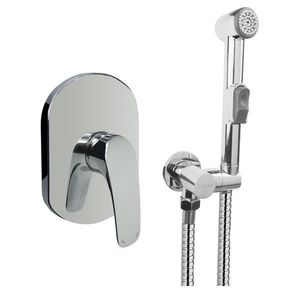 Mereo Podomietková batéria s bidetovou sprchou, Eve CBV60105BS vyobraziť