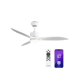 Klarstein SkyBreeze Smart istropný ventilátor, Vnútorné i vonkajšie použitie, Inteligentné ovládanie, IP44, 40 dB vyobraziť