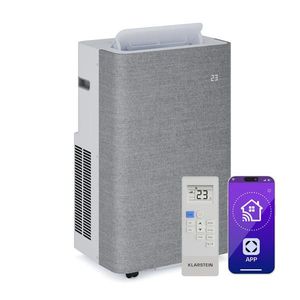 Klarstein AireLux prenosná klimatizácia, 14 000 BTU, Inteligentné ovládanie, Moderná vyobraziť