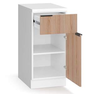 Blumfeldt WoodVista zásuvková skriňa, Robustná MDF pracovná doska, Soft-Close pánty, Hliníkové úchyty vyobraziť