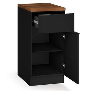 Blumfeldt WoodVista zásuvková skriňa, Robustná MDF pracovná doska, Soft-Close pánty, Hliníkové úchyty vyobraziť