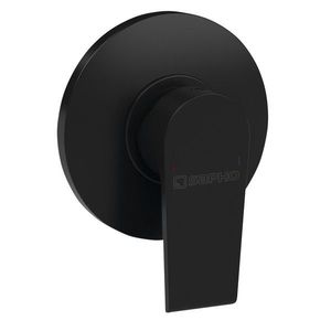 SAPHO - KAI podomietková sprchová batéria, 1 výstup, čierna mat KA41/15 vyobraziť