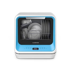 Klarstein Amazonia, Mini umývačka riadu, Kompaktná, 7 programov, Prenosná vyobraziť