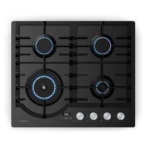 Klarstein Ignito plynová varná doska, 8 kW, liatinové rošty, časovač, regulácia teploty vyobraziť