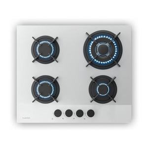 Klarstein Plynová varná doska Velaire, 4-platnička s elektrickým zapaľovaním, kompatibilná so zemným plynom a LPG, 8000W, 60cm vyobraziť
