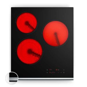 Klarstein Verosteel sklokeramická varná doska | 3 zóny | Minimalistická, Výkonná | 5000 W | 45 cm vyobraziť