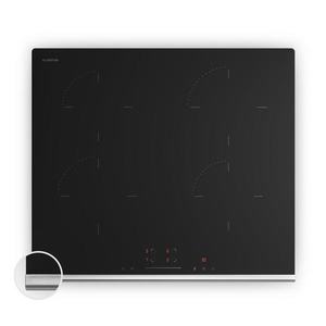 Klarstein Verosteel indukčná varná doska, Elegantná, minimalistická, výkonná, 4 varné zóny, 7400 W, 60 cm vyobraziť
