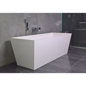 GELCO - KVADRIE - vaňa, 1590x650x550, liaty mramor, objem 360l, biela lesk GVKV1590 vyobraziť