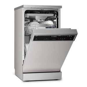 Klarstein Voľne stojaca umývačka riadu Verosteel | Minimalistická, kompaktná, elegantná | EEC B | 45 cm vyobraziť