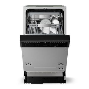 Klarstein Velaire semi-integrovaná umývačka riadu | Minimalistická, kompaktná | Trieda energetickej účinnosti B | 45 cm vyobraziť