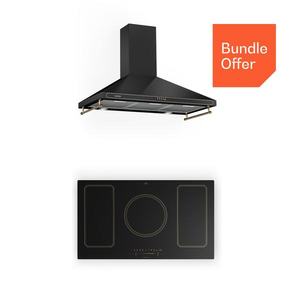 Klarstein Victoria 90 Duo Set indukcia s digestorom, 90 cm, indukčné varné dosky, digestor vyobraziť