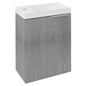 SAPHO - LATUS X umývadlová skrinka 39, 4x50x22cm, dub strieborný LT110-1111 vyobraziť
