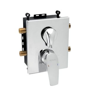 NOVASERVIS - Podomietková batéria s boxom 2 vývody BOX57052R, 0 vyobraziť