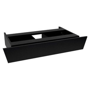 SAPHO - TWIGA PLUS umývadlová zásuvka 88, 5x17x43, 5cm, čierna mat VC460-3535 vyobraziť