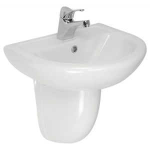 OLSEN SPA - Nástenné umývadlo COMPACT 60 - Polostĺp k umývadlu - Vrátane, Stĺp k umývadlu - Bez stĺpa OLKGKO05LVB01 + OLKGLI02AYK00 vyobraziť