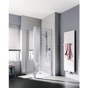 KERMI - Cada XS strieborná lesk bočná stena 900/2000 číre sklo s CadaClean CKTWD09020VPK CKTWD09020VPK vyobraziť