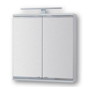 OLSEN SPA - Vrchný zrkadlová skrinka ARLES s LED osvetlením - Rozmery skriniek - 60 × 64 × 15 cm OLNARL60 vyobraziť