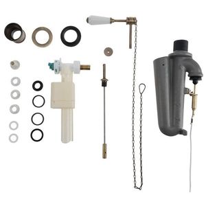 KERASAN - WALDORF-RETRO splachovací mechanismus s retiazkou, bronz 754593 vyobraziť