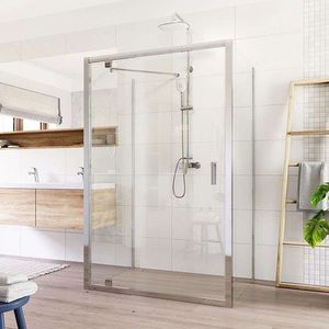 Mereo Sprchovací kút Lima, obdĺžnik do priestoru U, pivotový, 90x80x90 cm, chróm ALU, sklo Číre CK87893K vyobraziť