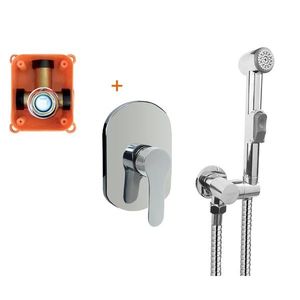 Mereo Podomietková batéria s bidetovou sprchou, Zuna CB60105ZBS vyobraziť