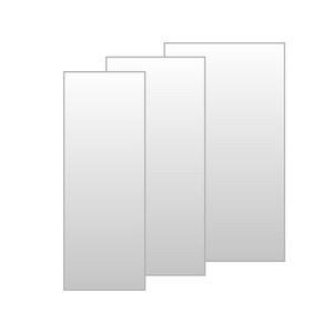 Mereo Mistica pevný diel sklenený, 100x190 cm, sklo Chinchilla 6 mm, rámový - chróm ALU CK10304H vyobraziť