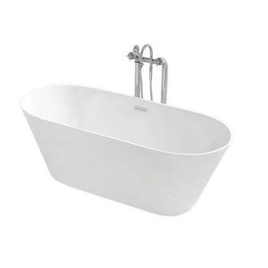 REA - Voľne stojaca vaňa Silvano 170 biela REA-W0105 vyobraziť