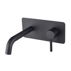 BESCO - Podomietková umývadlová batéria ILLUSION - Radiátory - Farebné prevedenie HL - Čierna matná BABUISCZ vyobraziť