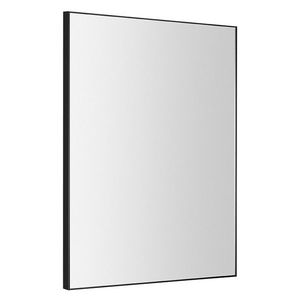 SAPHO - AROWANA zrkadlo v ráme, 60x80cm, čierna mat AWB6080 vyobraziť
