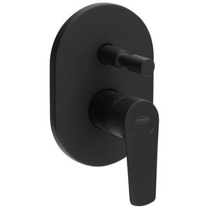 AQUALINE - LOTTA podomietková sprchová batéria, 2 výstupy, čierna mat LT742B vyobraziť