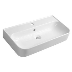 ISVEA - SISTEMA U keramické umývadlo 70x38cm, biela 10PL53070 vyobraziť